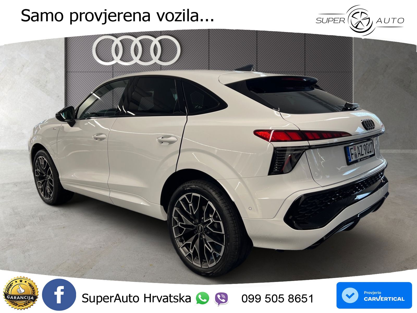 Audi Q3 III Sportback 1.5 TFSI (150 KS) S tronic LED+GR SJED+ACC