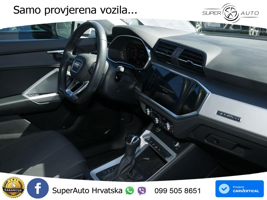 Audi Q3 II Sportback 40 TFSI (190 KS) quattro S tronic S line LED+GR SJED+ACC
