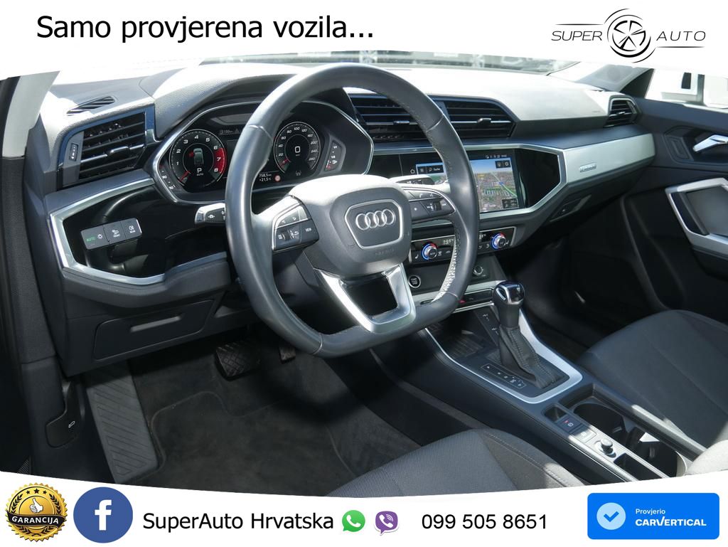 Audi Q3 II Sportback 40 TFSI (190 KS) quattro S tronic S line LED+GR SJED+ACC