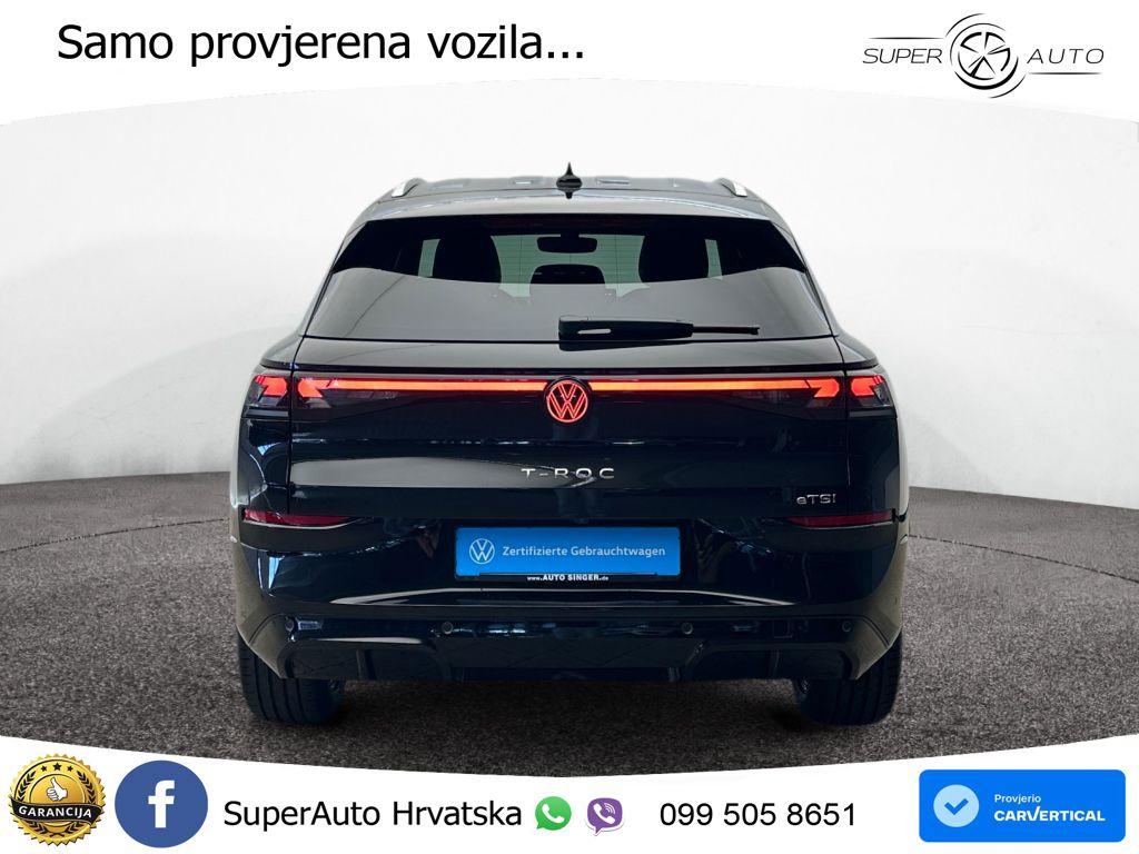 Volkswagen T-Roc 1.5 eTSI (150 KS)  DSG R-Line LED+GR SJED+ACC