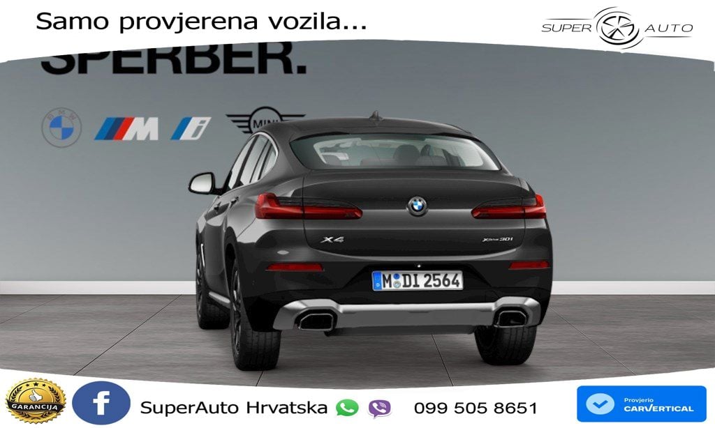 BMW X4 30i (245 KS) xDrive Steptronic