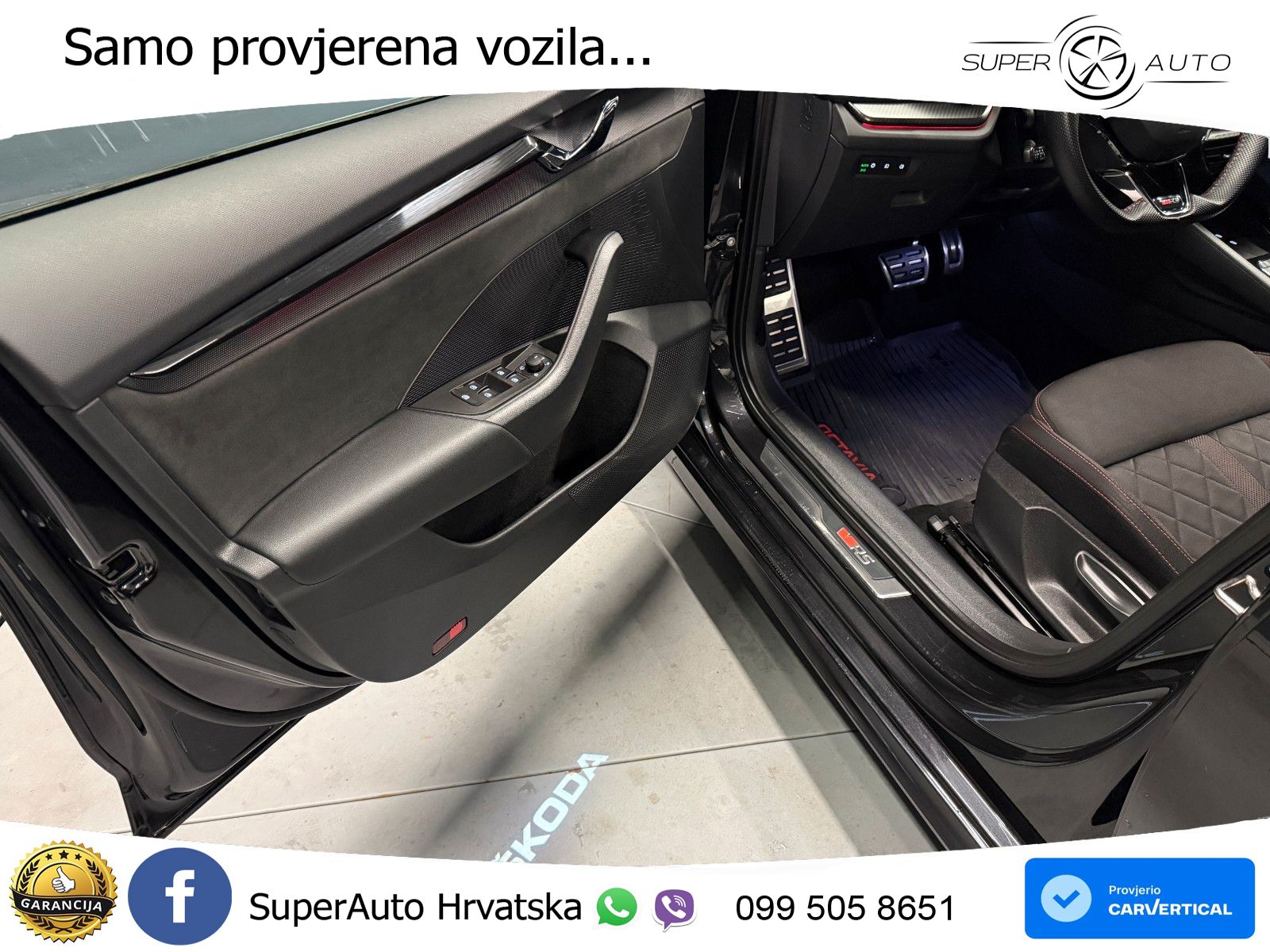 Škoda Octavia Combi RS 2.0 TDI (200 KS) DSG LED+GR SJED+ACC