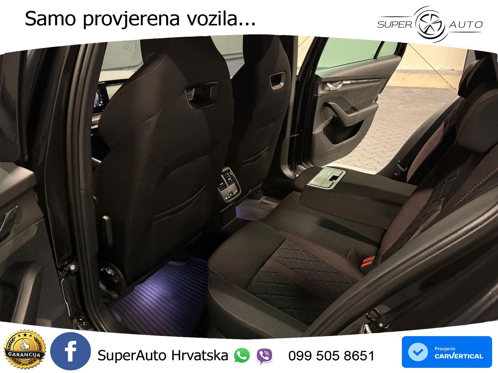Škoda Octavia Combi RS 2.0 TDI (200 KS) DSG LED+GR SJED+ACC
