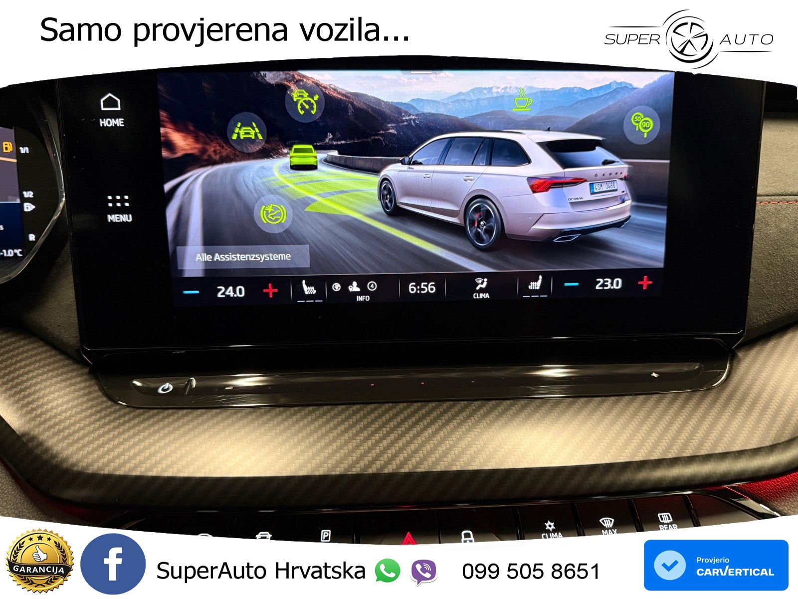 Škoda Octavia Combi RS 2.0 TDI (200 KS) DSG LED+GR SJED+ACC