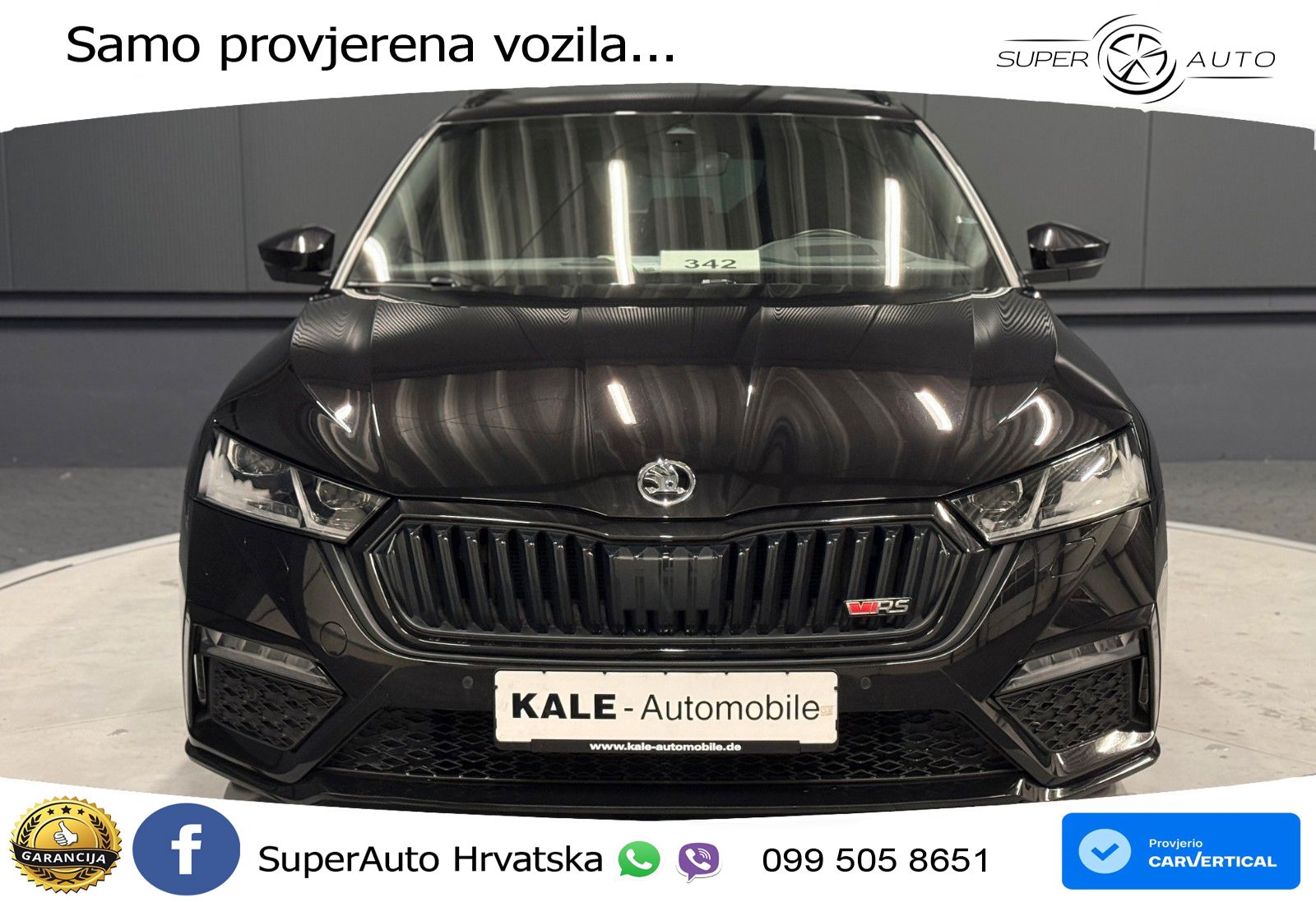 Škoda Octavia Combi RS 2.0 TDI (200 KS) DSG LED+GR SJED+ACC