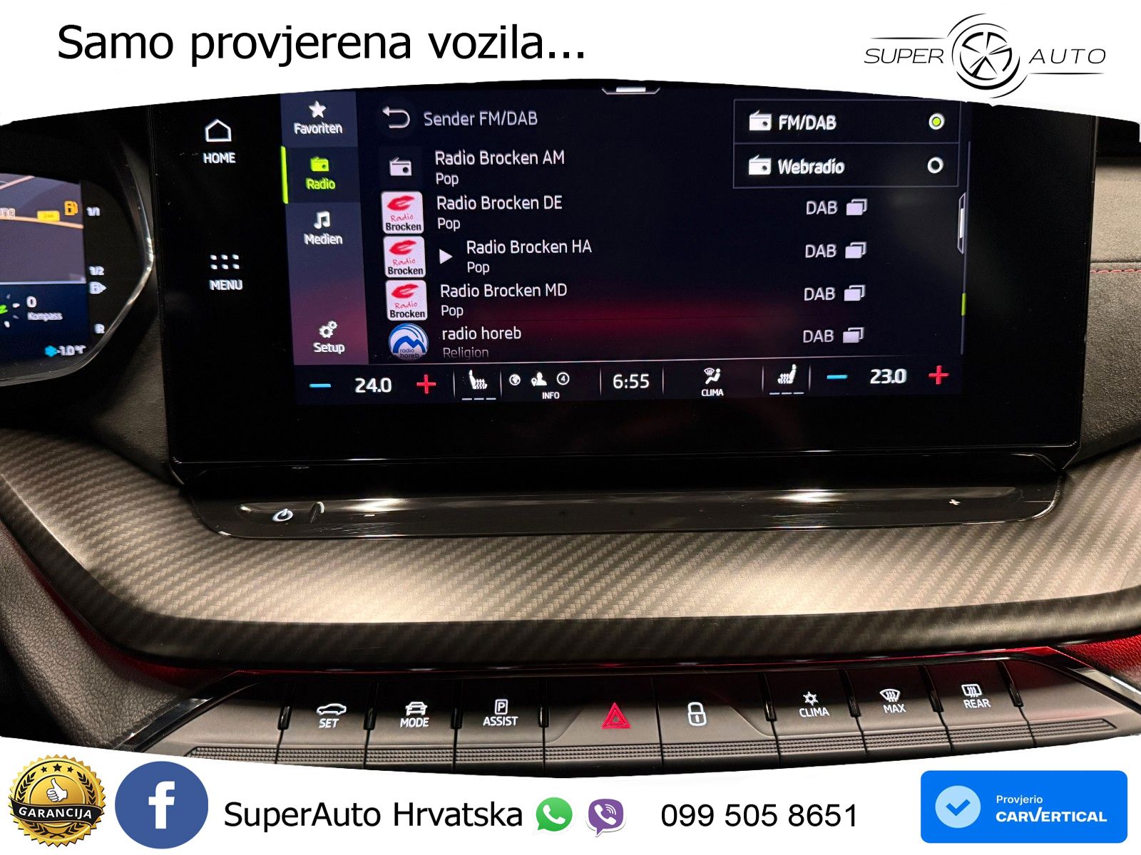 Škoda Octavia Combi RS 2.0 TDI (200 KS) DSG LED+GR SJED+ACC