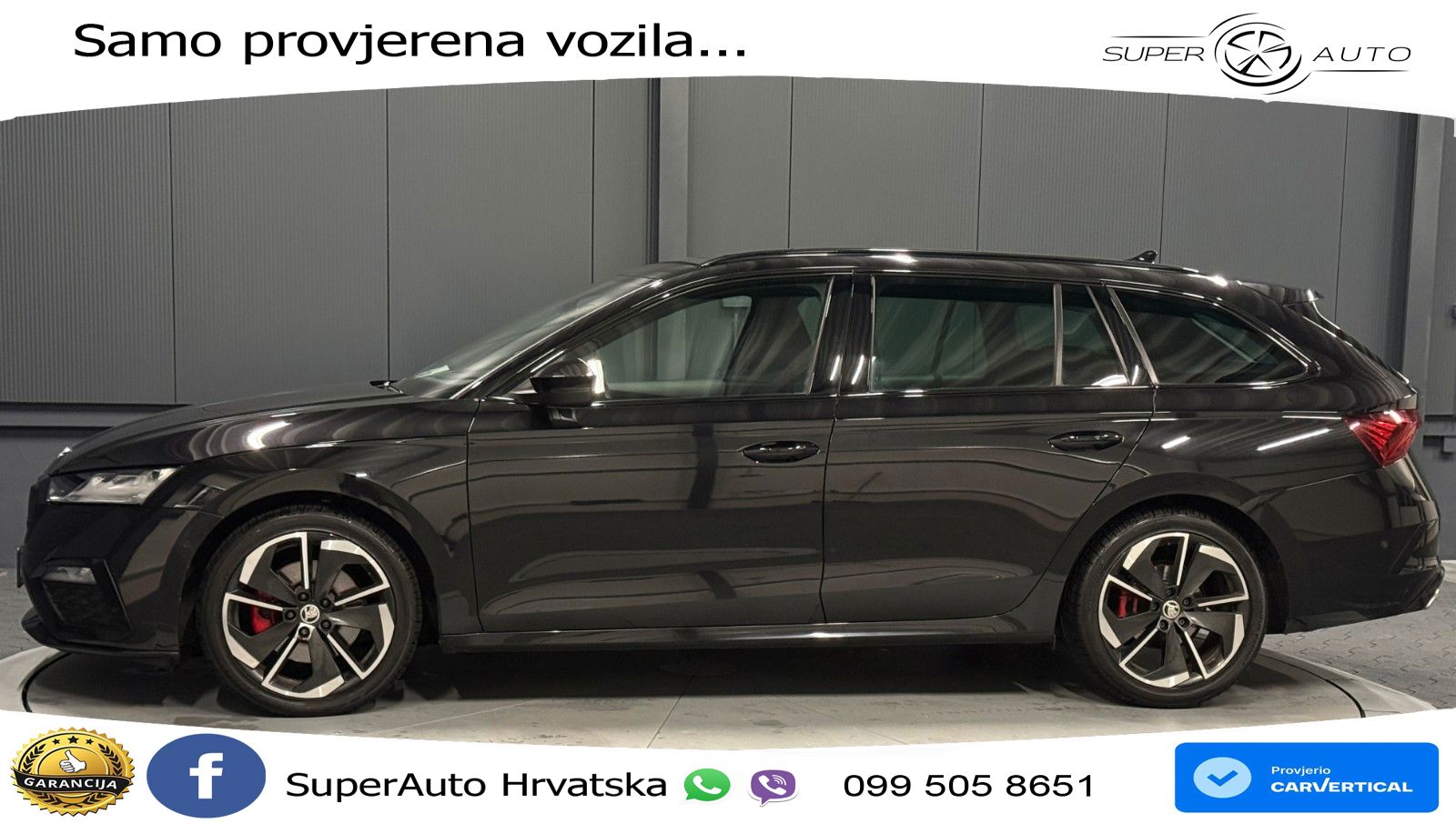 Škoda Octavia Combi RS 2.0 TDI (200 KS) DSG LED+GR SJED+ACC