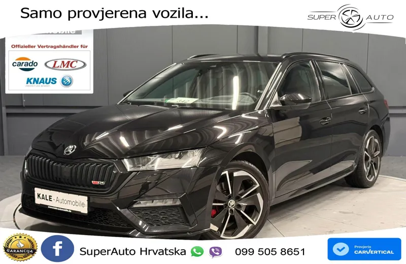 Škoda Octavia Combi RS 2.0 TDI (200 KS) DSG LED+GR SJED+ACC