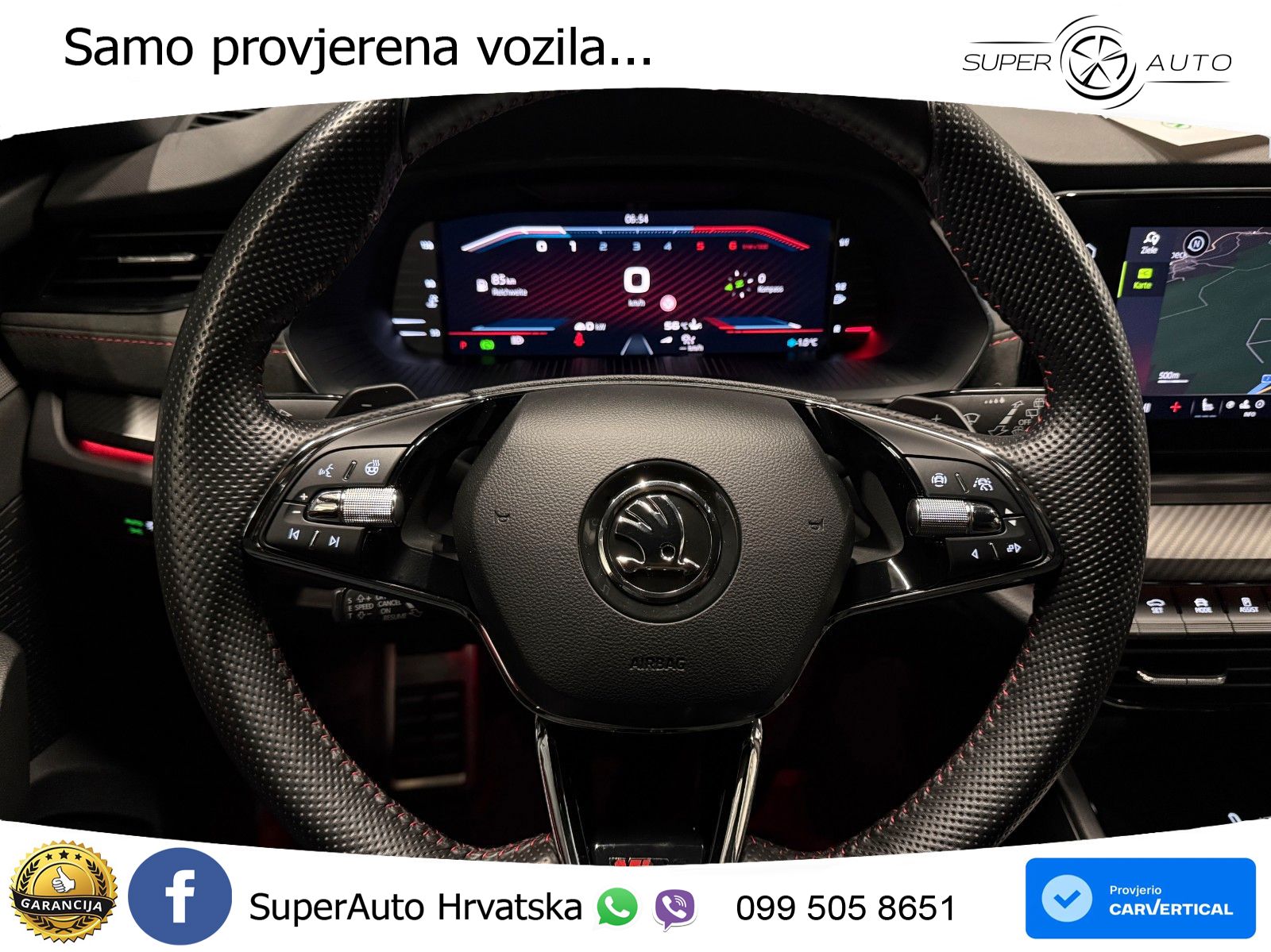 Škoda Octavia Combi RS 2.0 TDI (200 KS) DSG LED+GR SJED+ACC