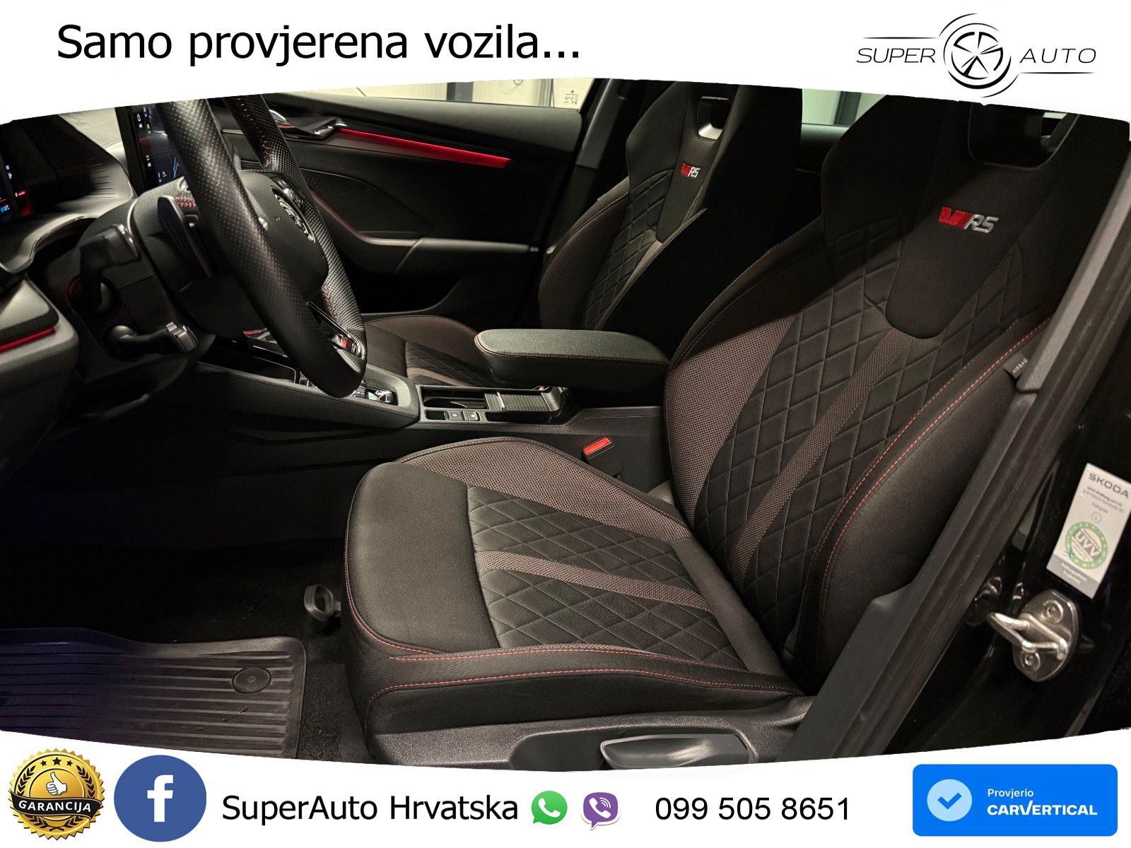 Škoda Octavia Combi RS 2.0 TDI (200 KS) DSG LED+GR SJED+ACC