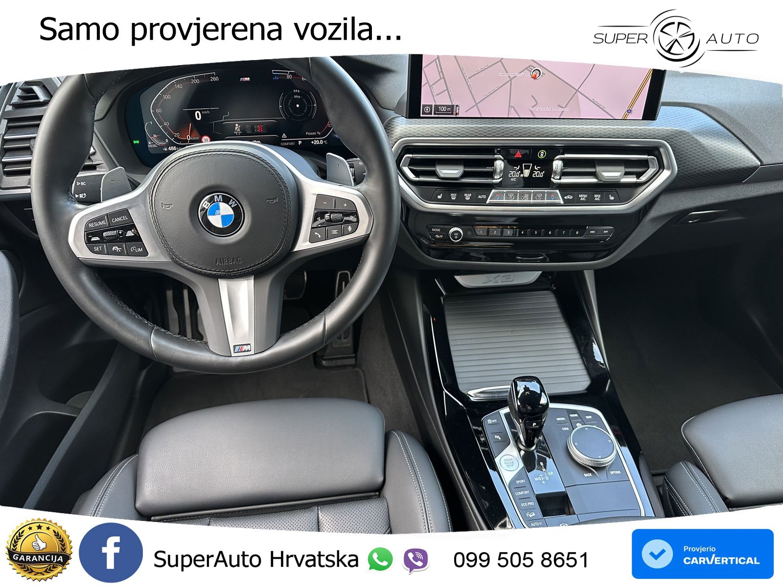 BMW X3 20d xDrive Steptronic M Sport LED+GR SJED+ACC