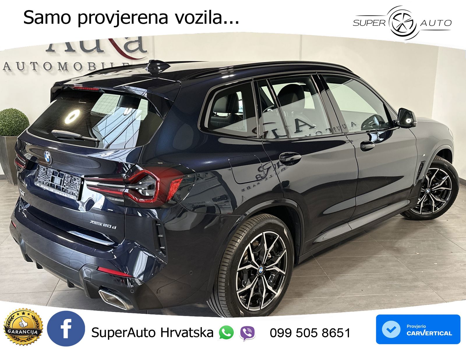 BMW X3 20d xDrive Steptronic M Sport LED+GR SJED+ACC