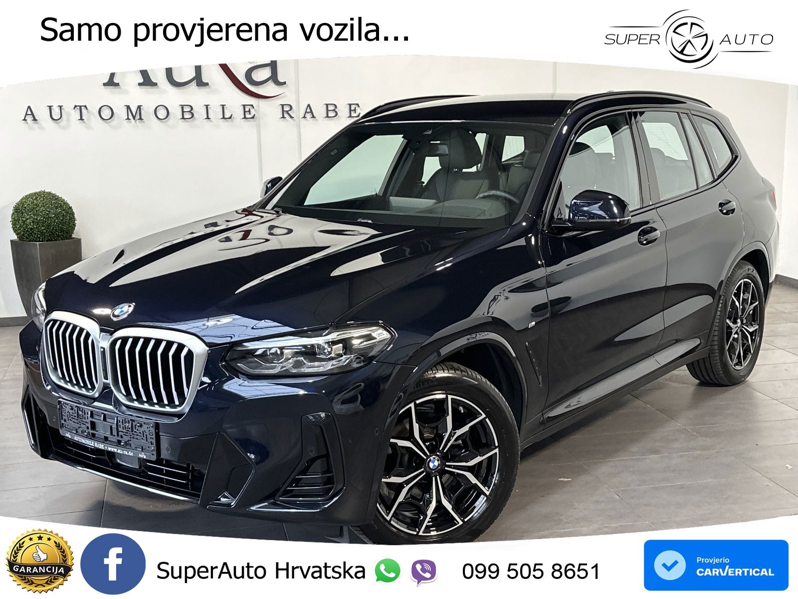 BMW X3 20d xDrive Steptronic M Sport LED+GR SJED+ACC