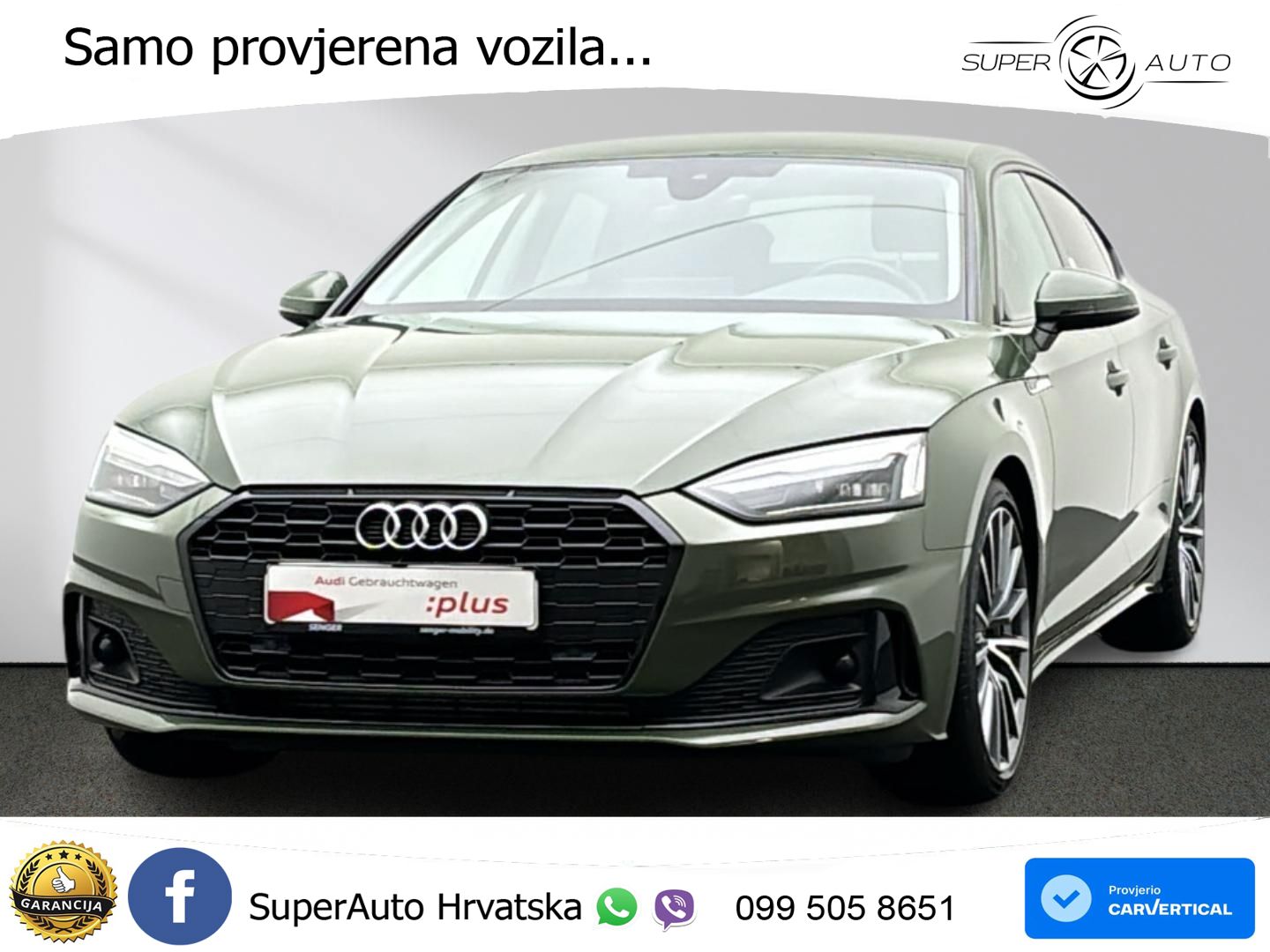 Audi A5 Sportback 35 TFSI (150 KS) S tronic advanced