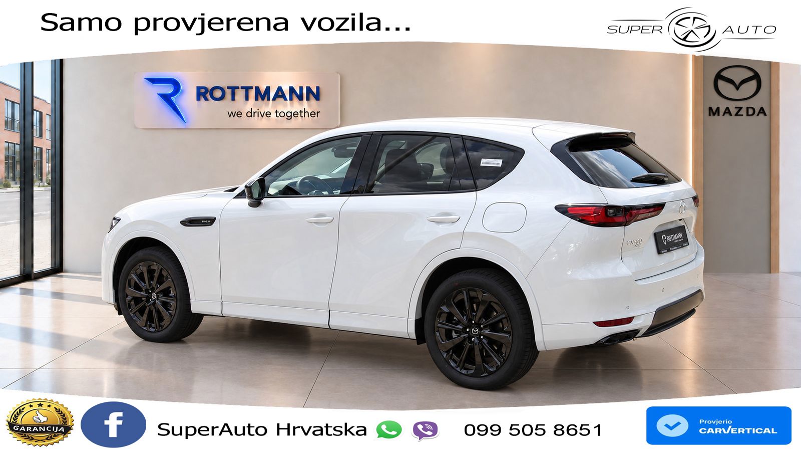 Mazda CX-60 2.5 e-Skyactiv (328 KS) AWD Automatic LED+GR SJED+ACC