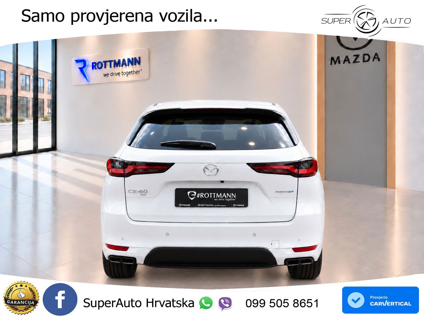 Mazda CX-60 2.5 e-Skyactiv (328 KS) AWD Automatic LED+GR SJED+ACC