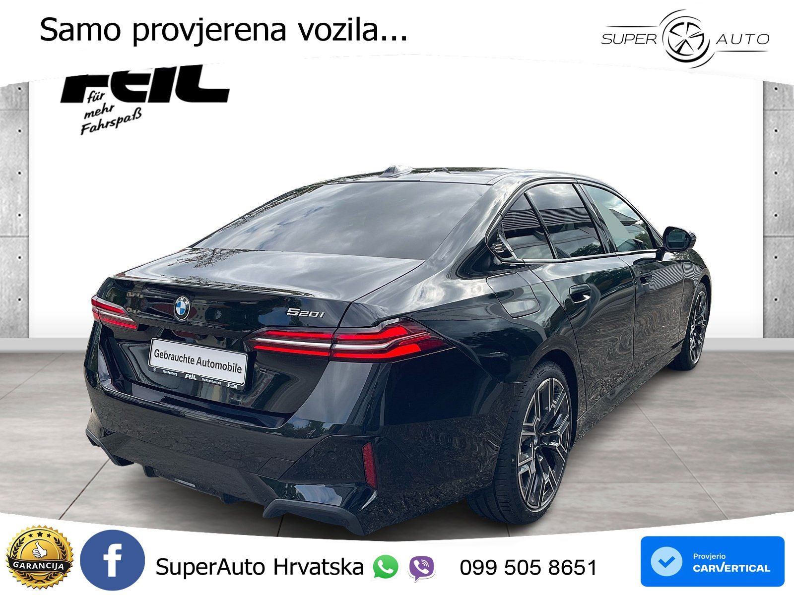 BMW 520i (208 KS) Steptronic M Sport ACC+HEAD+4xGR SJED+360+PANO