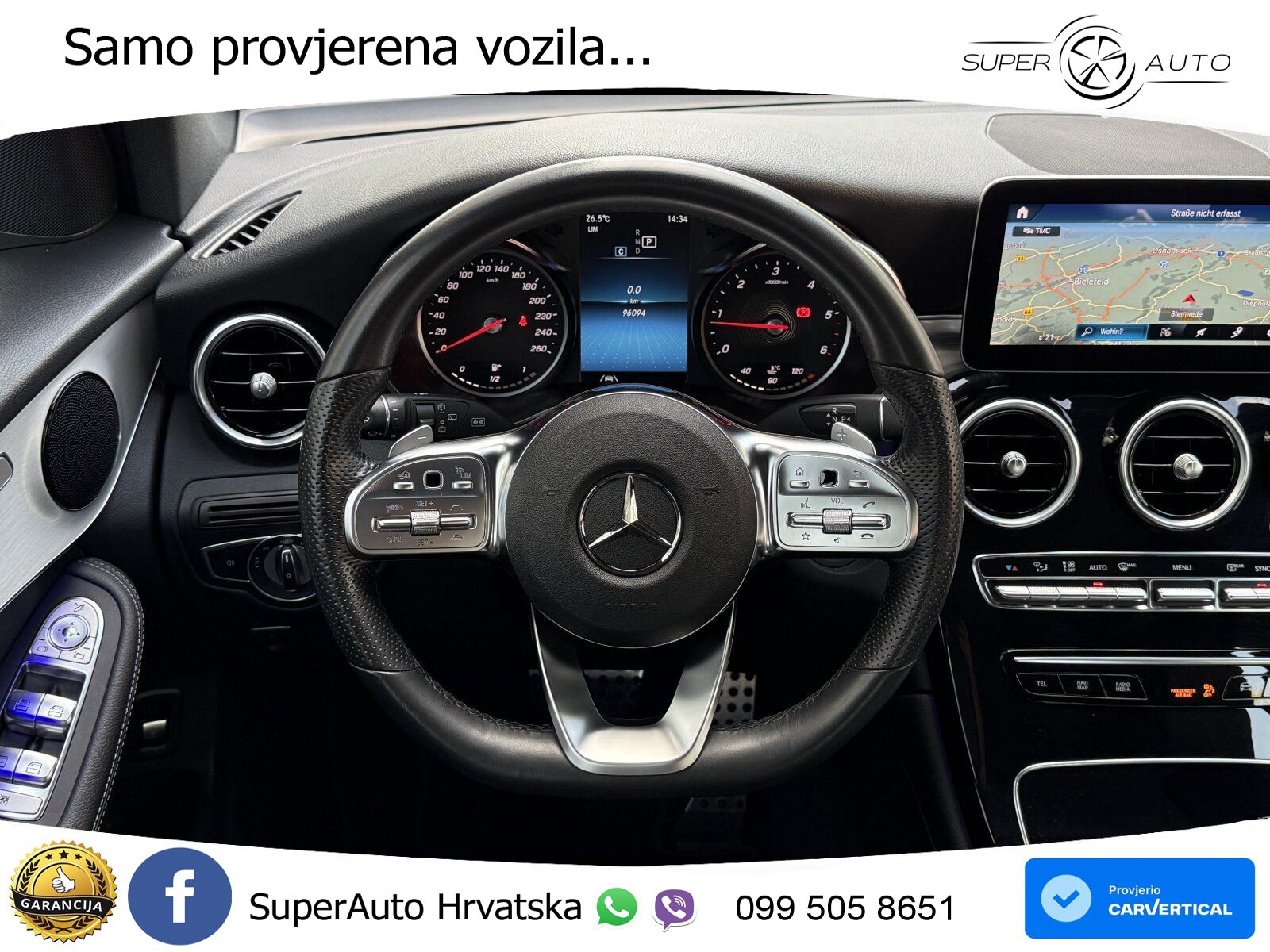 Mercedes GLC 220d (194 KS) 4MATIC G-TRONIC AMG LED+GR SJED+ACC