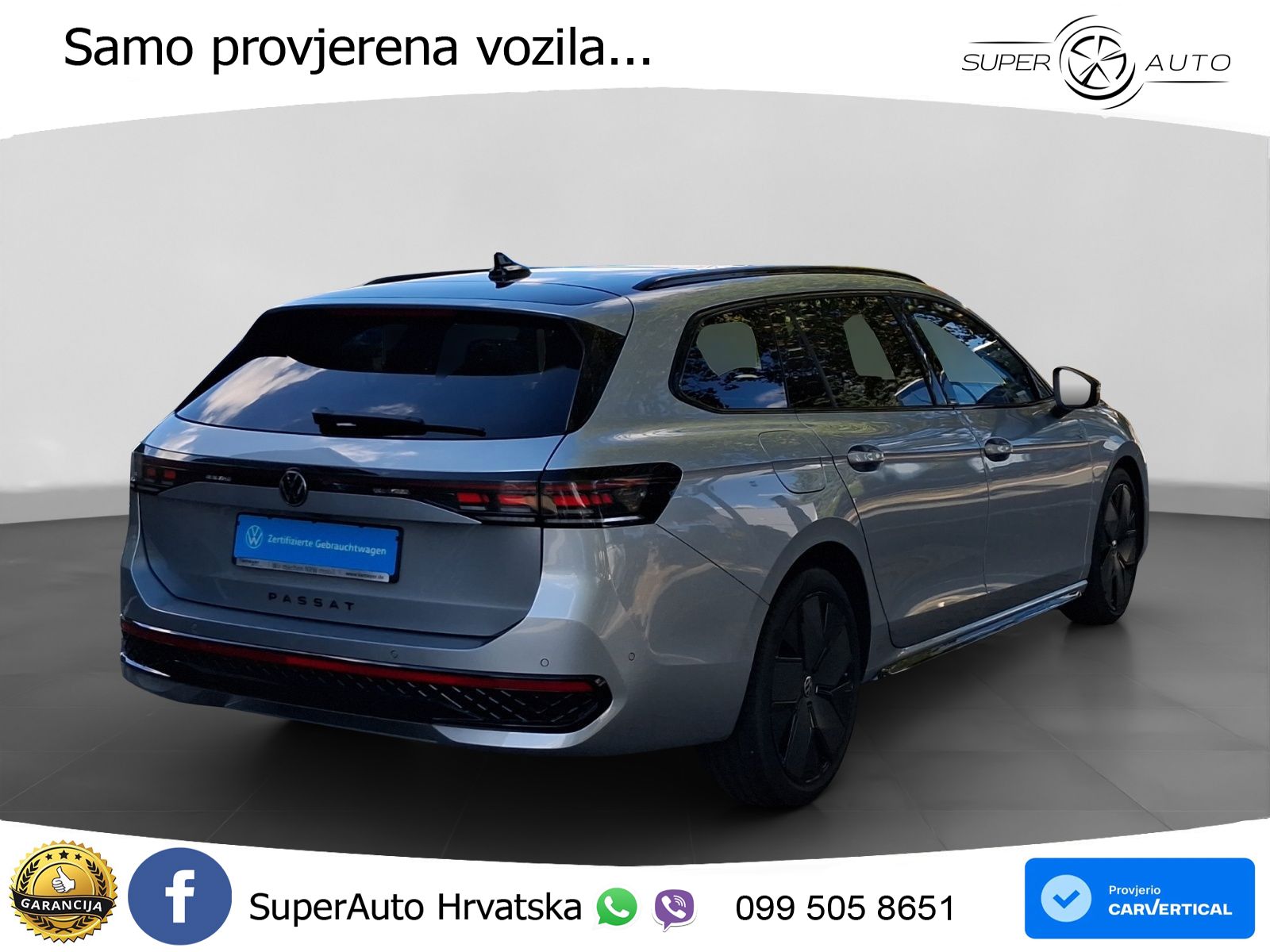 Volkswagen Passat Variant 2.0 TDI (193 KS) 4MOTION DSG R-Line LED+GR SJED+ACC