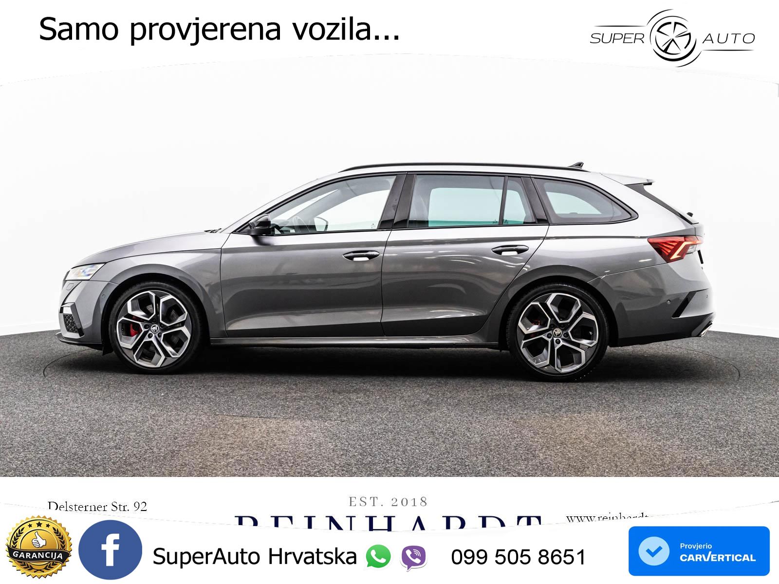 Škoda Octavia Combi RS 2.0 TSI (245 KS) DSG