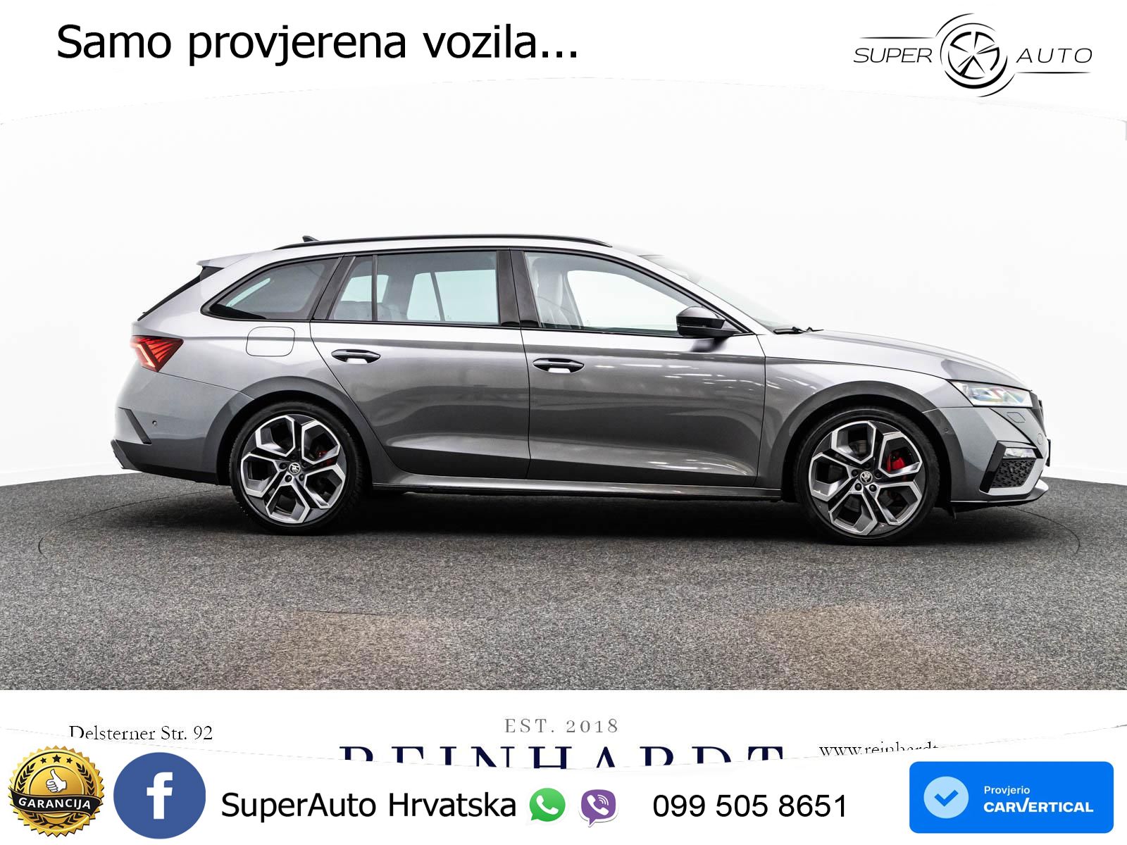 Škoda Octavia Combi RS 2.0 TSI (245 KS) DSG