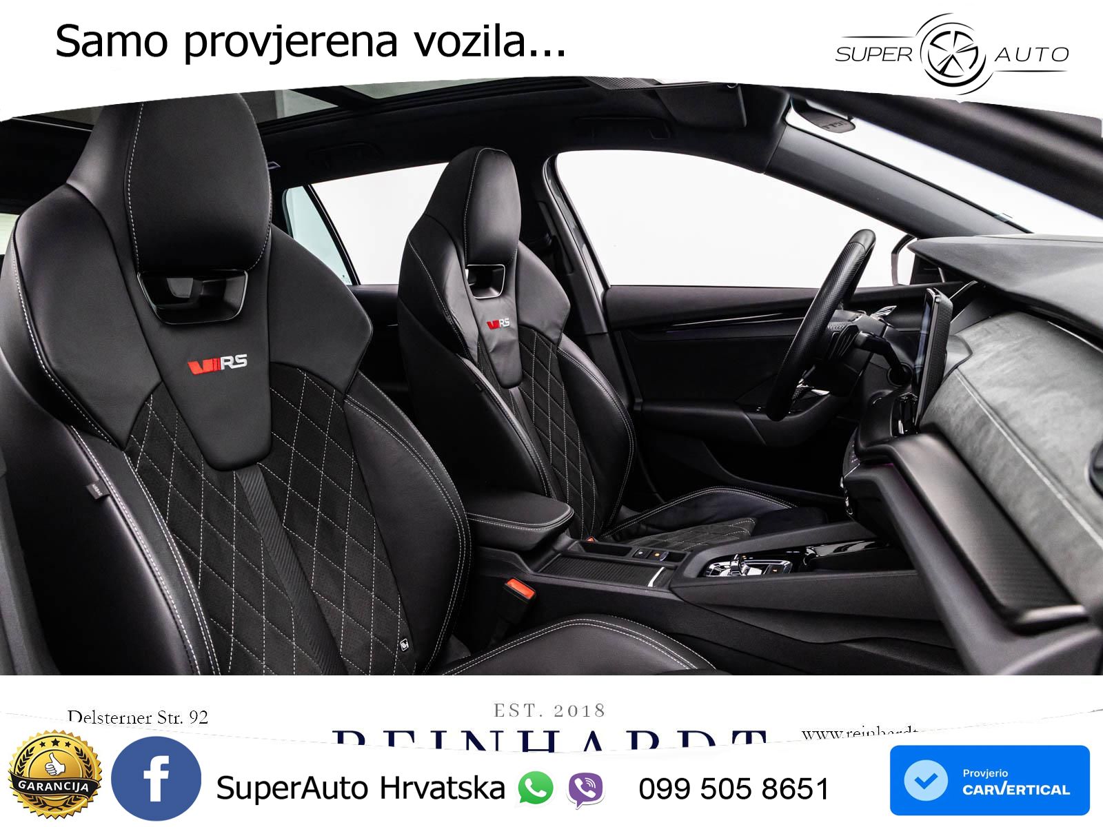 Škoda Octavia Combi RS 2.0 TSI (245 KS) DSG