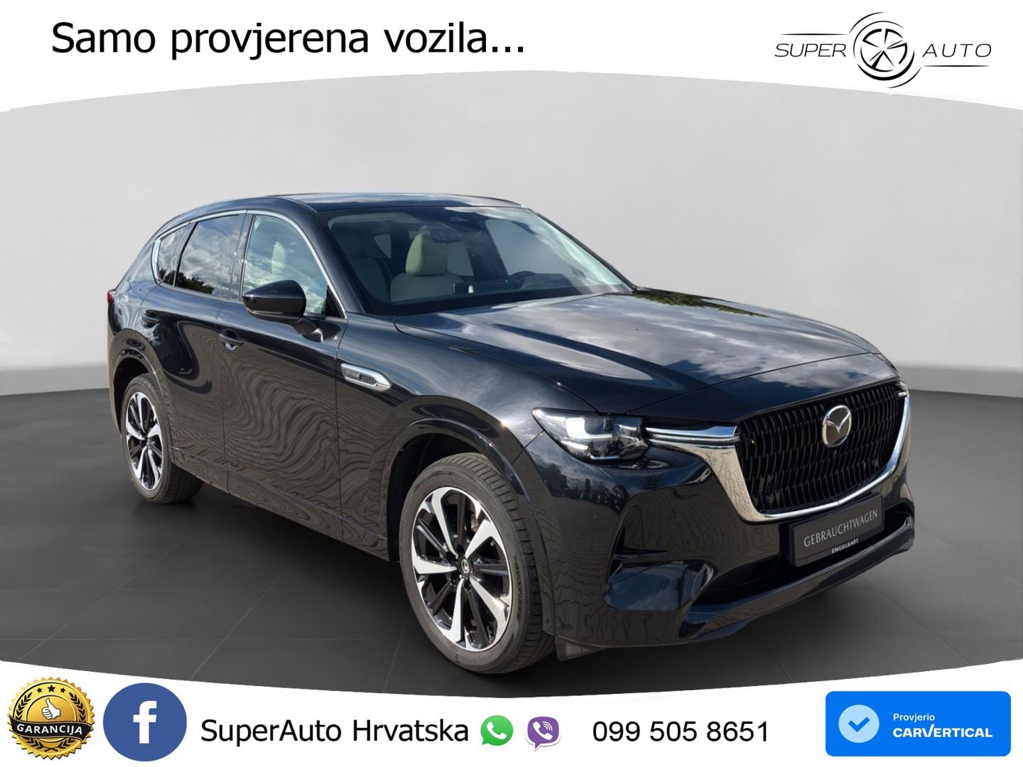 Mazda CX-60 3.3 e-Skyactiv D (254 KS) AWD Automatic LED+GR SJED+ACC