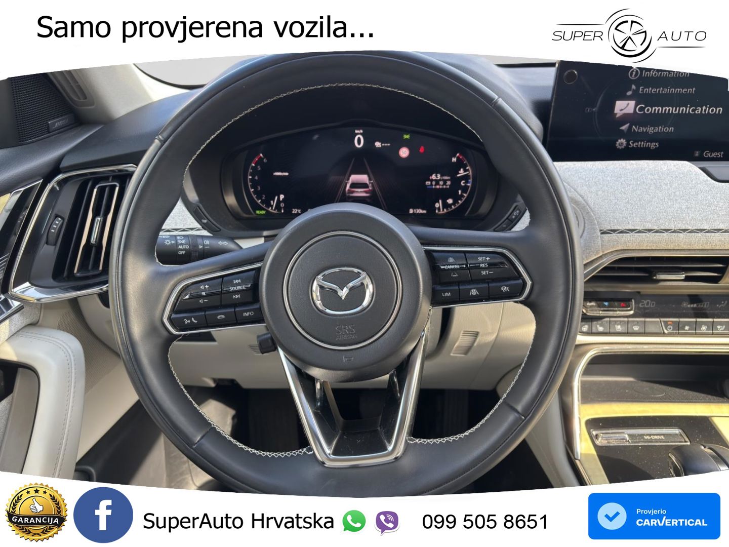 Mazda CX-60 3.3 e-Skyactiv D (254 KS) AWD Automatic LED+GR SJED+ACC