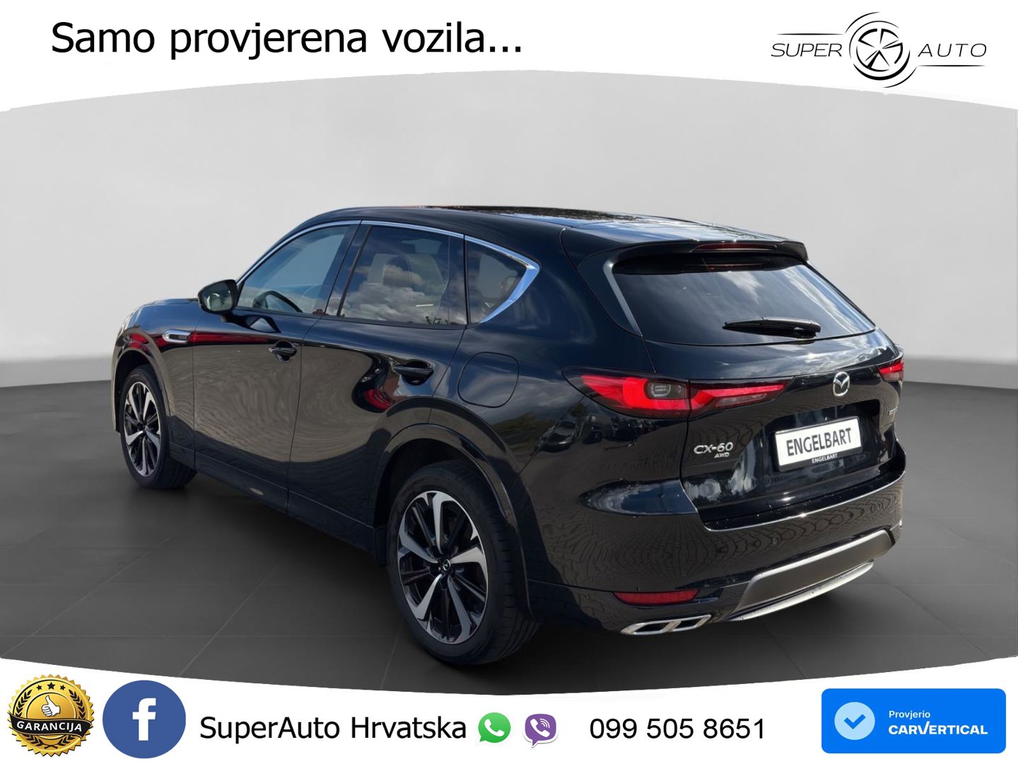 Mazda CX-60 3.3 e-Skyactiv D (254 KS) AWD Automatic LED+GR SJED+ACC