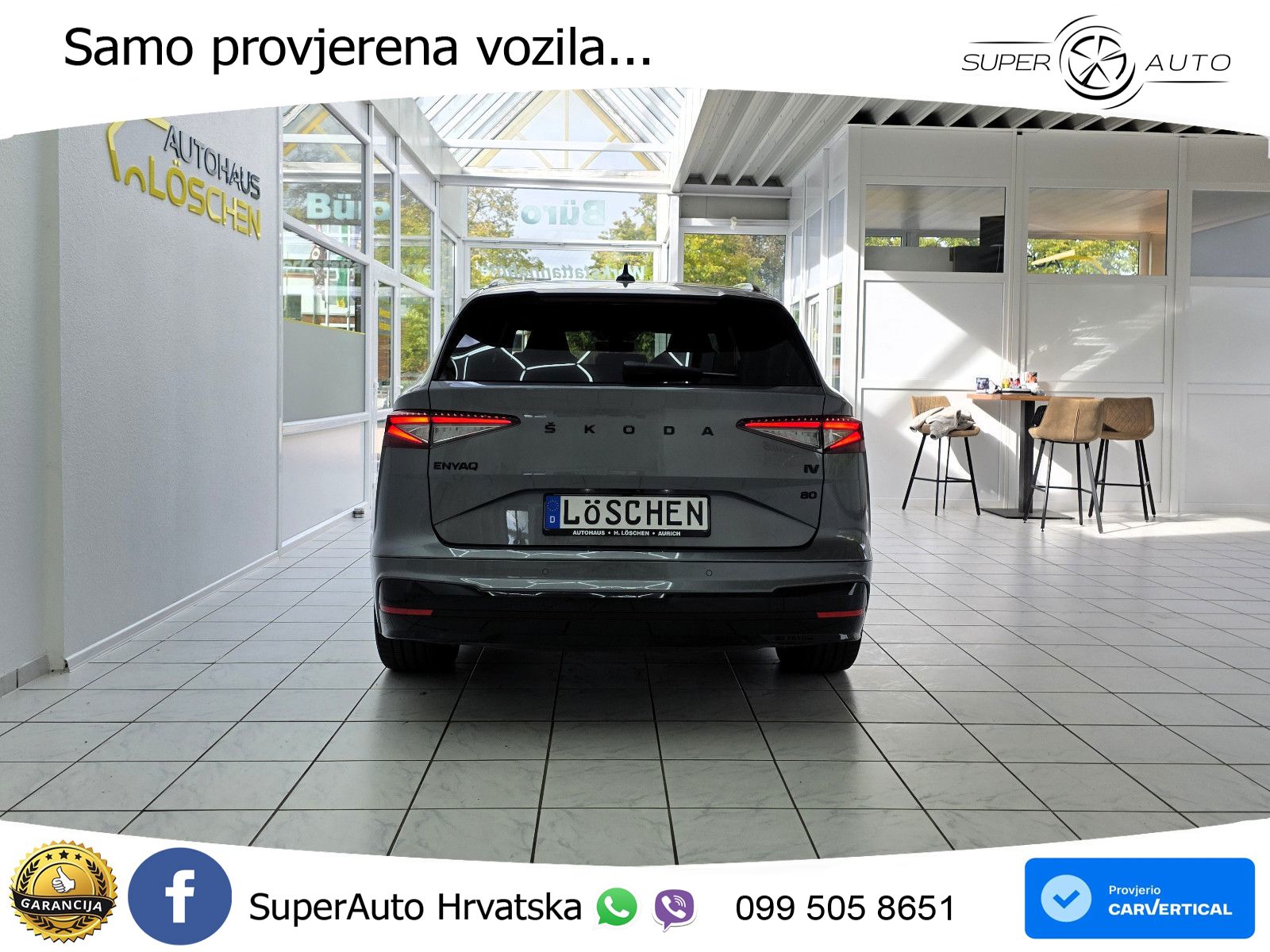 Škoda Enyaq iV 80 82 kWh (204 KS) SportLine LED+GR SJED+ACC