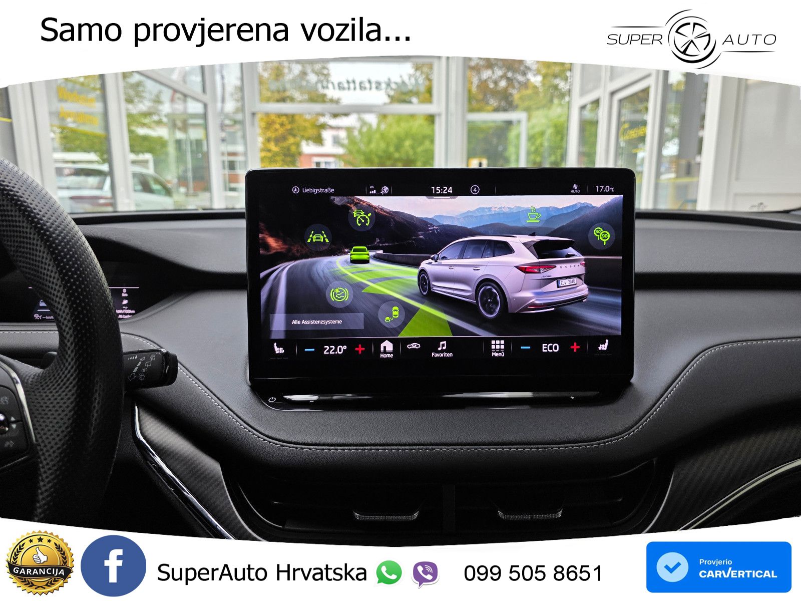 Škoda Enyaq iV 80 82 kWh (204 KS) SportLine LED+GR SJED+ACC