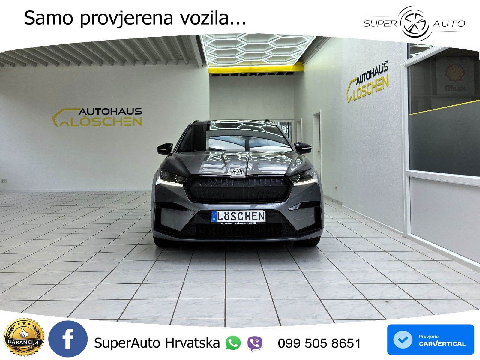 Škoda Enyaq iV 80 82 kWh (204 KS) SportLine LED+GR SJED+ACC