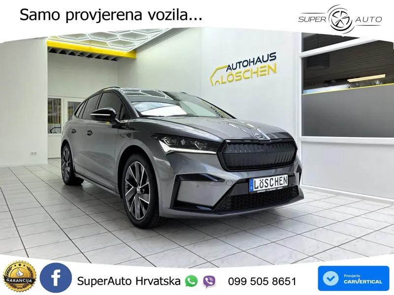 Škoda Enyaq iV 80 82 kWh (204 KS) SportLine LED+GR SJED+ACC