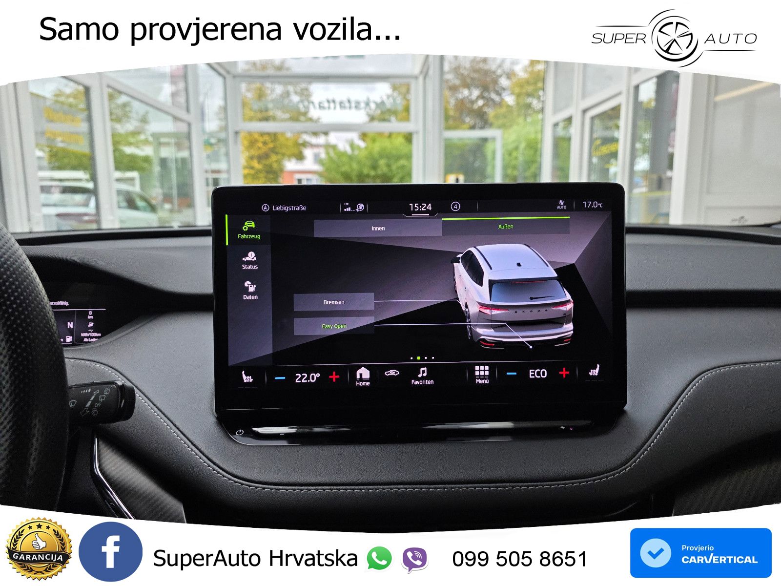 Škoda Enyaq iV 80 82 kWh (204 KS) SportLine LED+GR SJED+ACC