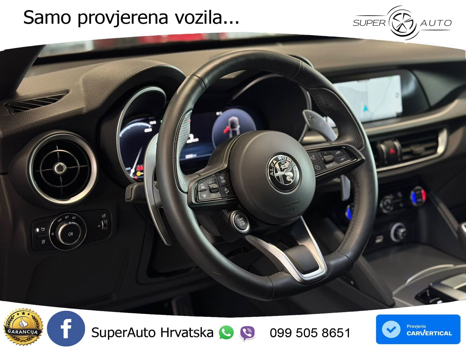 Alfa Romeo Stelvio 2.2 MultiJet II (210 KS) Q4 Automatic MATRIX+GR SJED+KAM