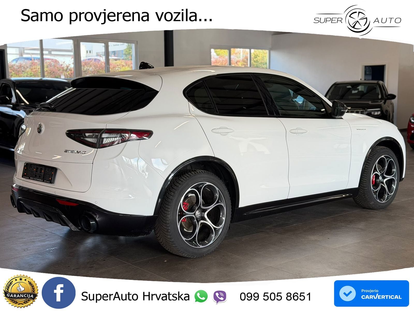 Alfa Romeo Stelvio 2.2 MultiJet II (210 KS) Q4 Automatic MATRIX+GR SJED+KAM
