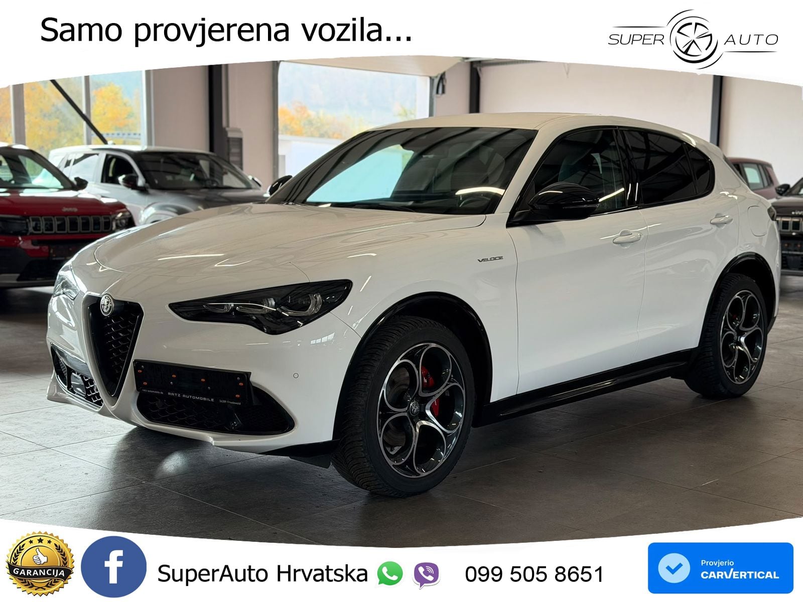 Alfa Romeo Stelvio 2.2 MultiJet II (210 KS) Q4 Automatic MATRIX+GR SJED+KAM