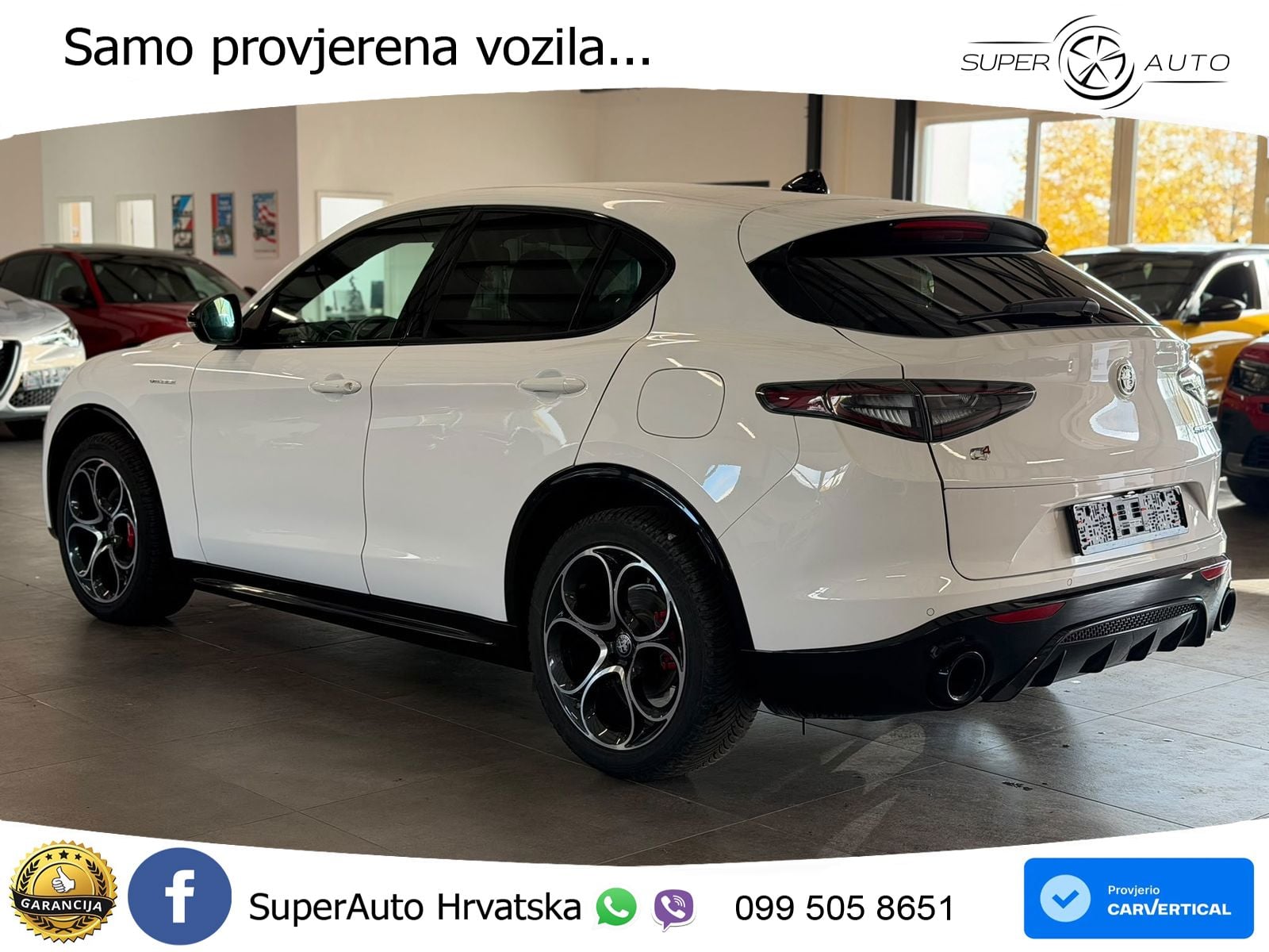 Alfa Romeo Stelvio 2.2 MultiJet II (210 KS) Q4 Automatic MATRIX+GR SJED+KAM