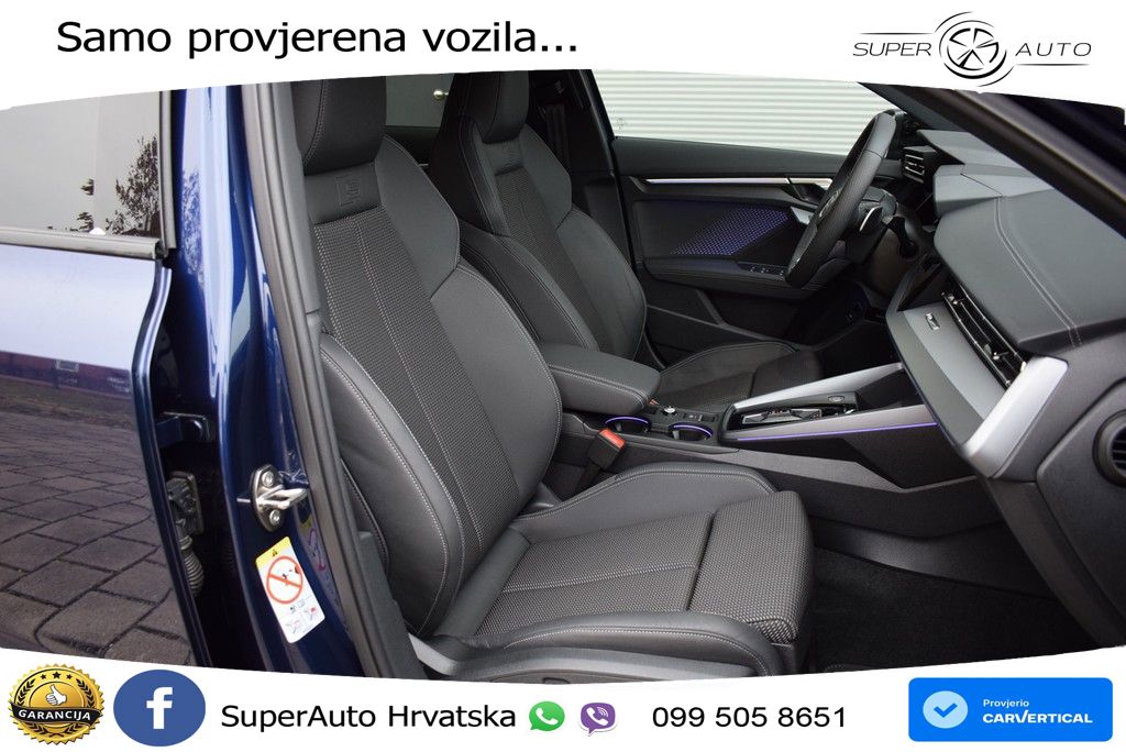 Audi A3 35 TFSI (150 KS) S tronic S line MATRIX+GR SJED+KAM