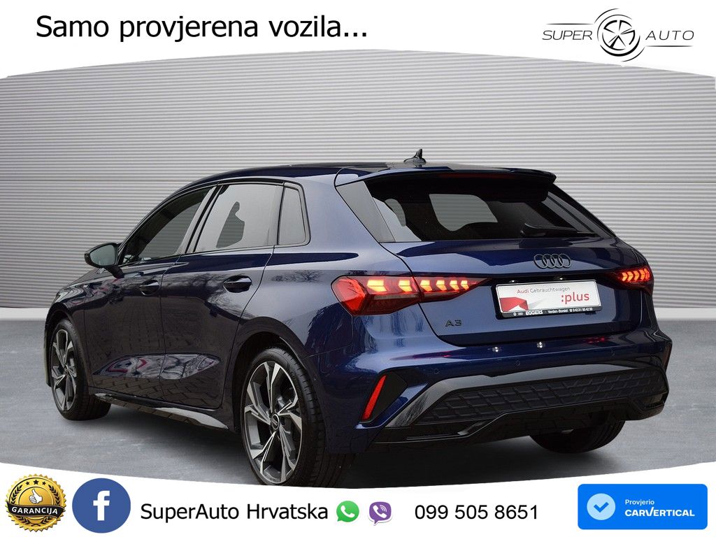 Audi A3 35 TFSI (150 KS) S tronic S line MATRIX+GR SJED+KAM
