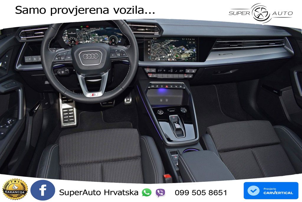 Audi A3 35 TFSI (150 KS) S tronic S line MATRIX+GR SJED+KAM