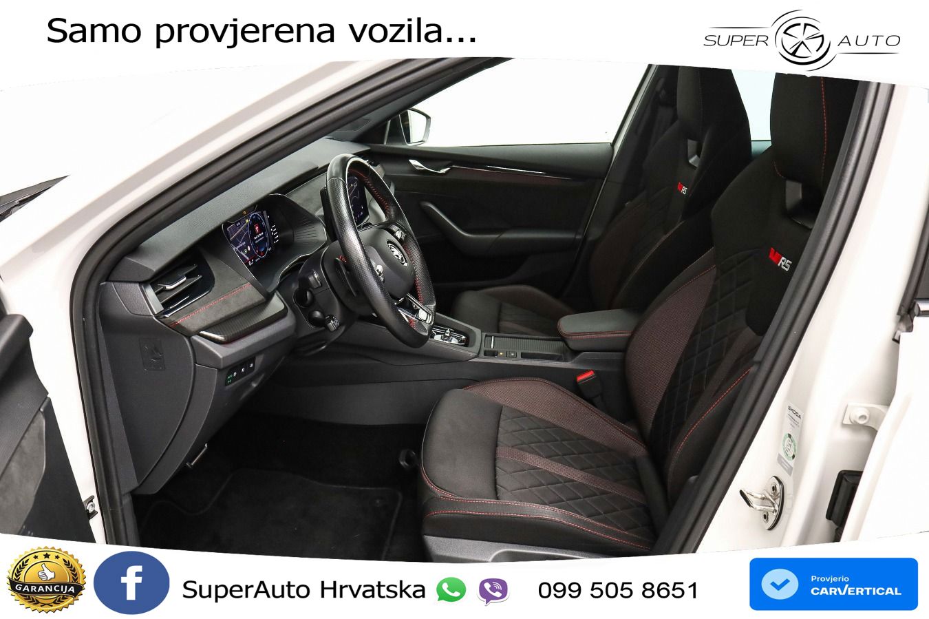 Škoda Octavia Combi RS 2.0 TDI (200 KS) 4x4 DSG LED+GR SJED+ACC