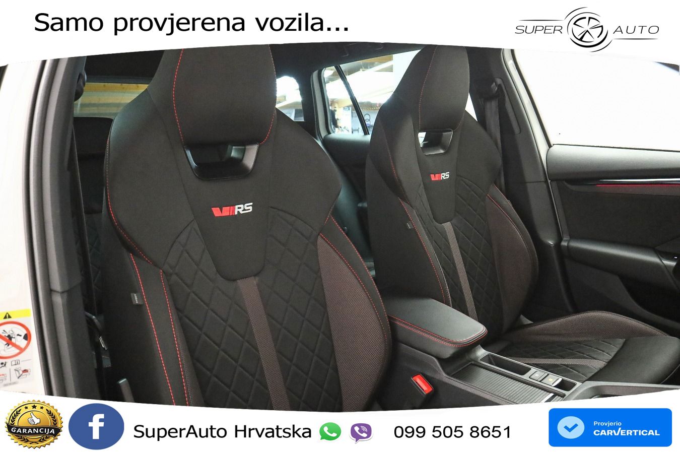 Škoda Octavia Combi RS 2.0 TDI (200 KS) 4x4 DSG LED+GR SJED+ACC