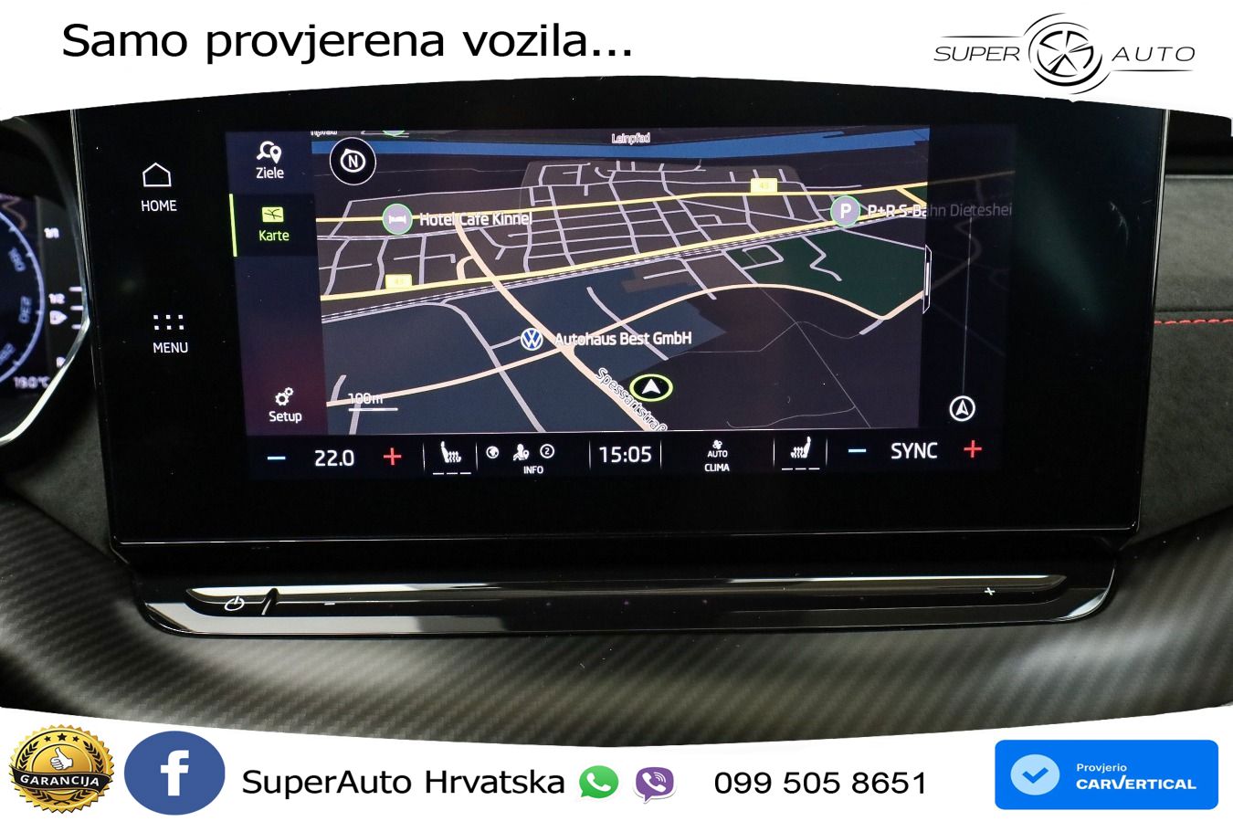 Škoda Octavia Combi RS 2.0 TDI (200 KS) 4x4 DSG LED+GR SJED+ACC