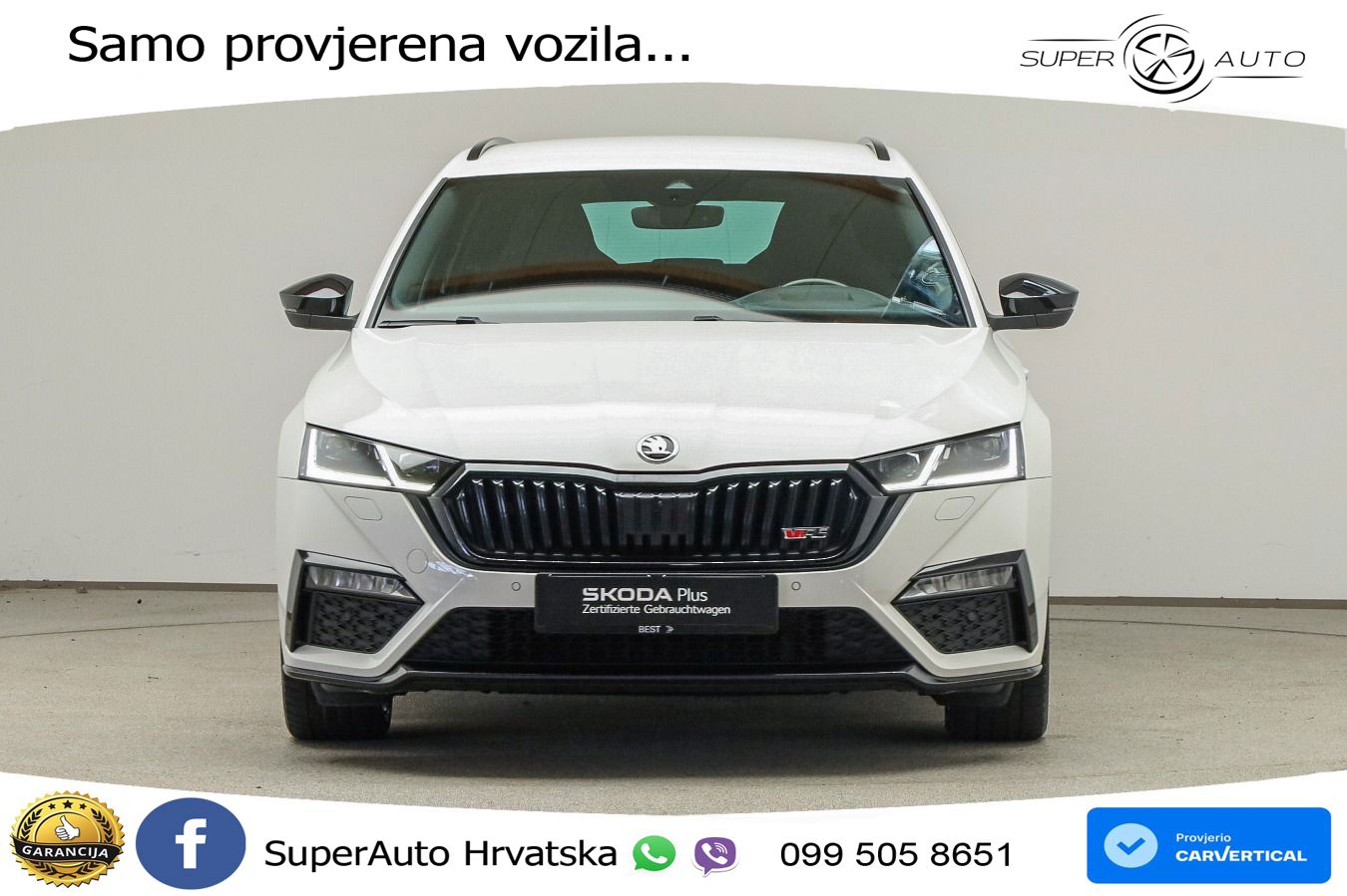 Škoda Octavia Combi RS 2.0 TDI (200 KS) 4x4 DSG LED+GR SJED+ACC