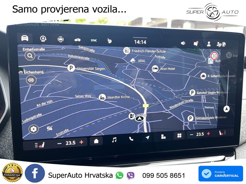 Škoda Octavia Combi 1.5 TSI (150 KS) DSG Selection MATRIX+GR SJED+KAM