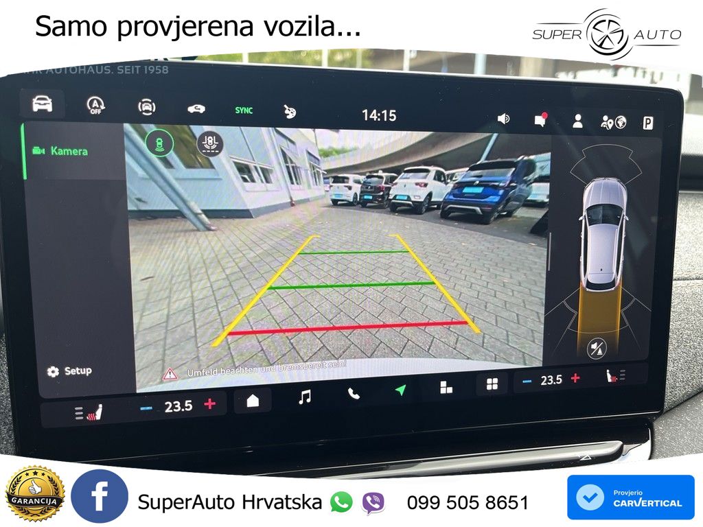 Škoda Octavia Combi 1.5 TSI (150 KS) DSG Selection MATRIX+GR SJED+KAM
