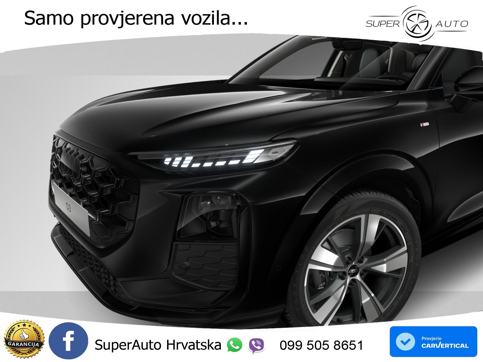 Audi Q3 1.5 TFSI (150 KS) S tronic S line LED+GR SJED+ACC
