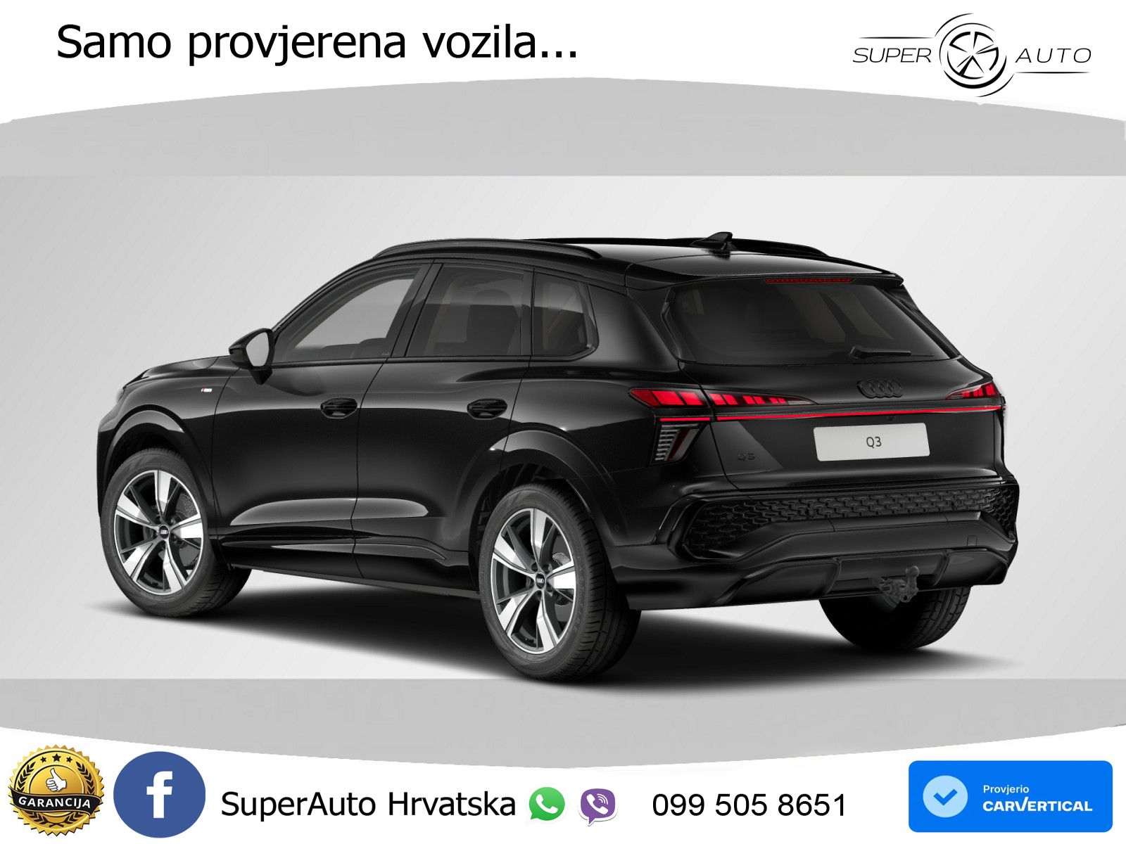 Audi Q3 1.5 TFSI (150 KS) S tronic S line LED+GR SJED+ACC