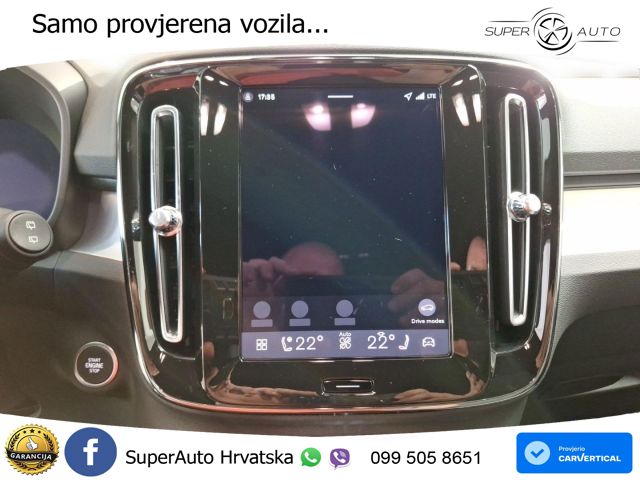 Volvo XC40 2.0 B3 163 KS Automatic LED+GR SJED+ACC